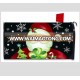 christmas santa decorative metal home residential us mailbox magnetic cover