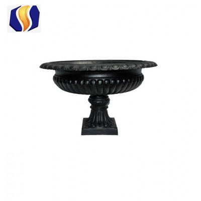 classic cast iron ornamental flower pot