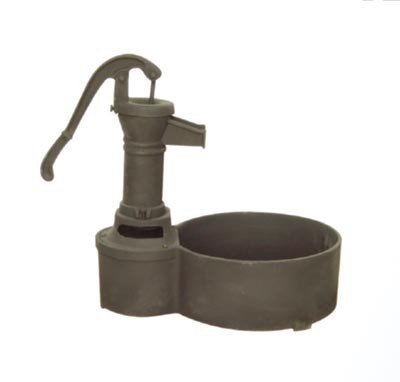 TRADE ASSURANCE ORNAMENTAL CAST IRON VINTAGE STYLE WATER PUMP