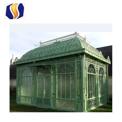 victorian greenhouse garden Classical garden greenhouse for bridal shows