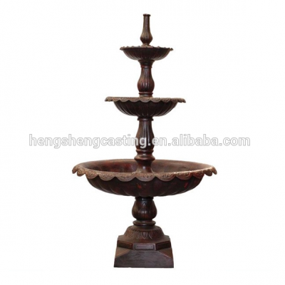 Antique free standing Water Feature/garden outdoor Cast Iron Fountain