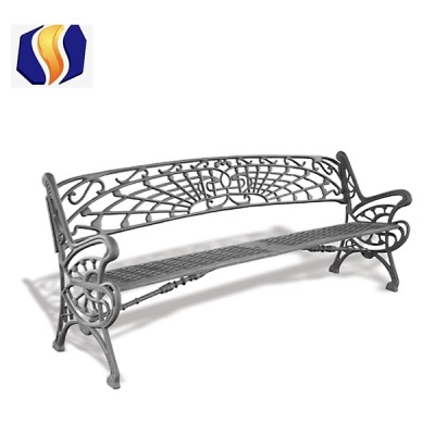 Spain 2M Ductile Iron Urban Bench