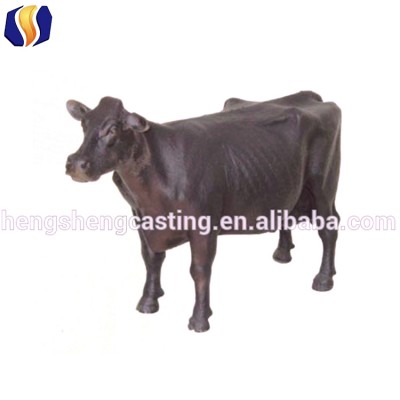 garden decorative cast iron cow statues