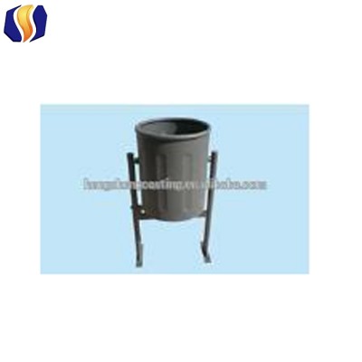 outdoor decorative cast iron dustbin