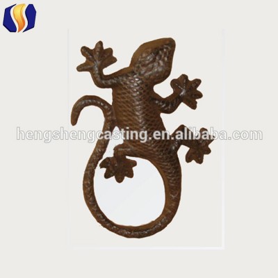 cast iron antique garden lizard decorations