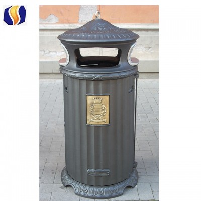 Cast Iron Urban Dustbin